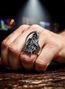 Grim Reaper Ring – Stainless Steel Death Skull Statement Ring
