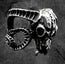 Infernal Ram Skull Ring – Stainless Steel Demonic Skull Ring