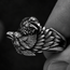 Odin’s Ravens Ring – Stainless Steel Huginn & Muninn Ring