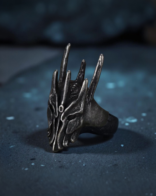 Sauron Stainless Steel Ring – Lord of the Rings Inspired (4mm)
