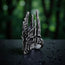 Sauron-Inspired Large 8mm Stainless Steel Ring