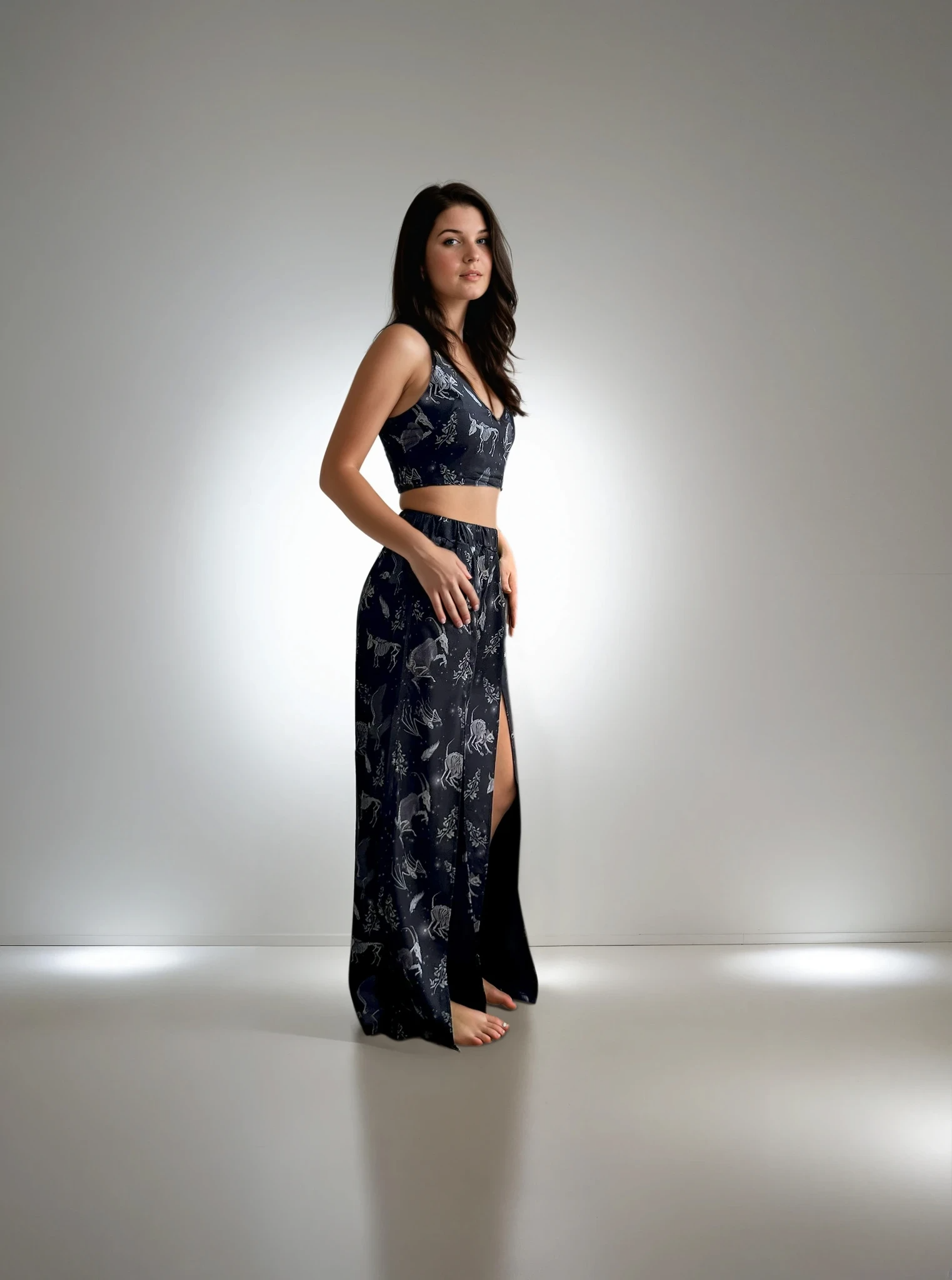 Taxidermy Nights” Women’s 2-Piece Set